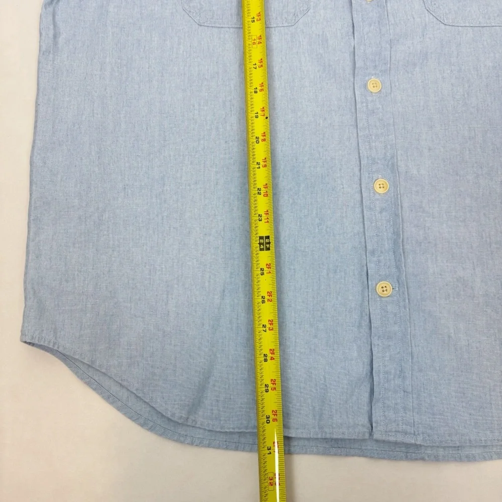 Banana Republic Herritage Chambray Shirt Size XL